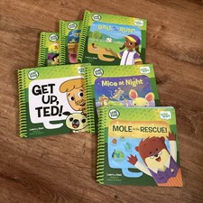 Leap Frog Learn To Read Volume 1 Beginning Phonics Vowels 6 Storybooks NEW