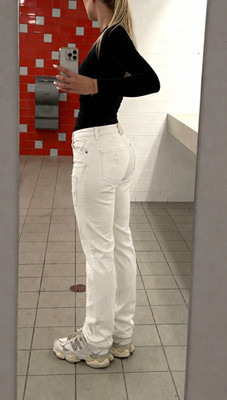 Zara Basic Z1975 Weiße Destroyed Skinny Jeans Gr. 34 XS