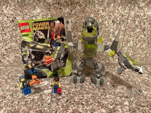 LEGO Power Miners: Crystal King (8962) - Used 99% Complete w/ minifigures