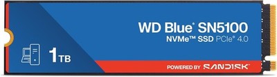 WD Blue SN5100 NVMe SSD 500GB PCIe Gen4 6600MB/s M.2 2280 nCache 4.0 NEU OVP