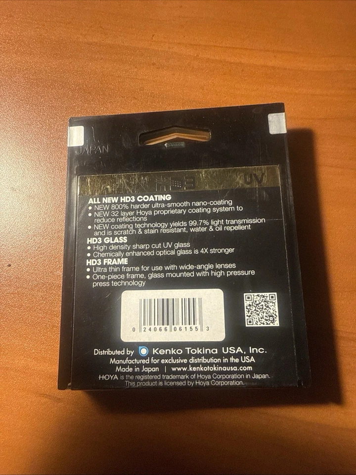 Hoya 72 M -HD3 UV Filter XHD3-77UV NEW - Image 2 of 2