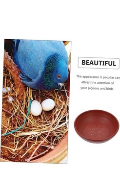 Pigeon Nest, Egg Bowl Hatching Bowls Reusable Bird Bird's Nests Nesting