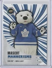 2025-2026 Upper Deck Carlton Toronto Maple Leafs Mascot Mannerisms Card #M7 Mint