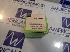 Allen Bradley X-42405 Renewal Part R.H. Overload Relay for 709 Size 3 New in box