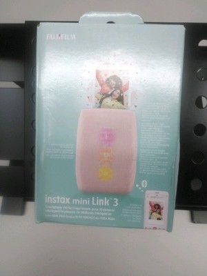 Instax Mini LINK 3 Smartphone Photo Printer Rose Pink Portable 1 ppm App Control