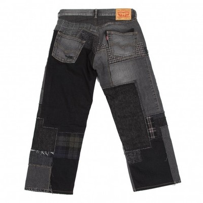 J*K様 JUNYA MAN 2015 A/W リーバイス Junya Watanabe MAN x Levis wide-leg Jeans | Blue | FARFETCH