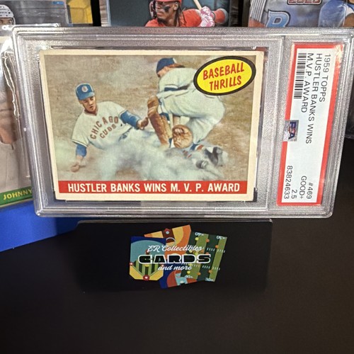1959 Hustler Earnie Banks Wins MVP Award #469