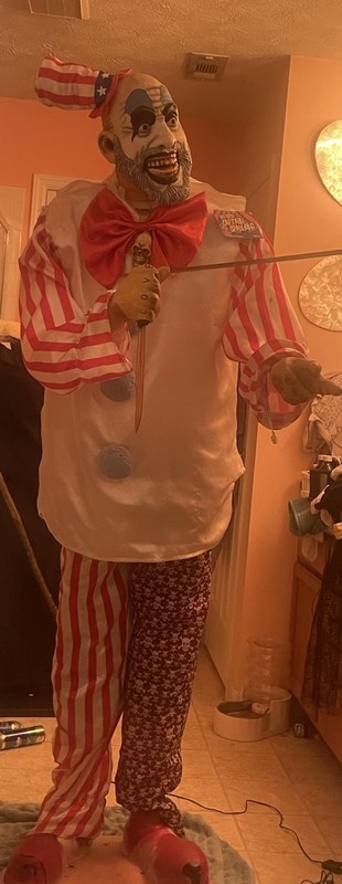 Spirit Halloween Rob Zombie’s Captain Spaulding 6’ Retired Animated SUPER RARE