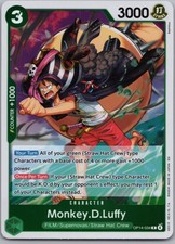 Monkey.D.Luffy - OP14-34 R The Azure Sea's Seven OP14-034 NM