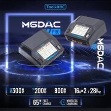 ToolkitRC M6DAC Pro V2 Dual Channel Smart Lipo Battery Charger Discharger 65W