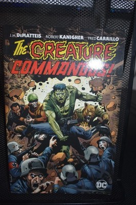 The Creature Commandos DC Deluxe TPB 2023 RARE Frankenstein G.I. Robot Werewolf