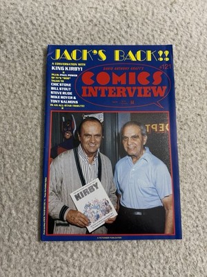 COMICS INTERVIEW #121 DAVID ANTHONY KRAFT JACK KIRBY 1993