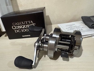 Shimano Calcutta Conquest DC 100HG Fishing Reel Excellent