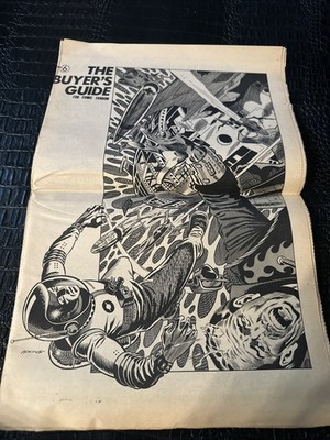 THE BUYER'S GUIDE FOR COMIC FANDOM #6 1971 NEWSPAPER BOOK MAGAZINE