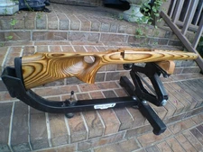 WEATHERBY VANGUARD L/A SATIN BROWN CAMO Stock PACHMAYR PAD /STUDS FREE SHIP 538