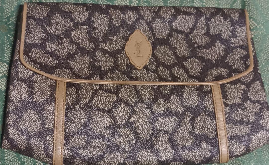 Borsa pochette YVES SAINT LAURENT importazione Giappone rara #2