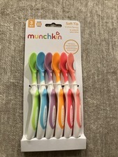 Munchkin  Soft Tip  Infant Spoons, Multi-Color, 12 Pack, Unisex