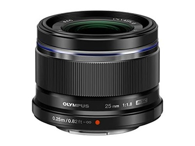 OLYMPUS M.ZUIKO DIGITAL 25mm F1.8 BLK Festbrennweite NEU