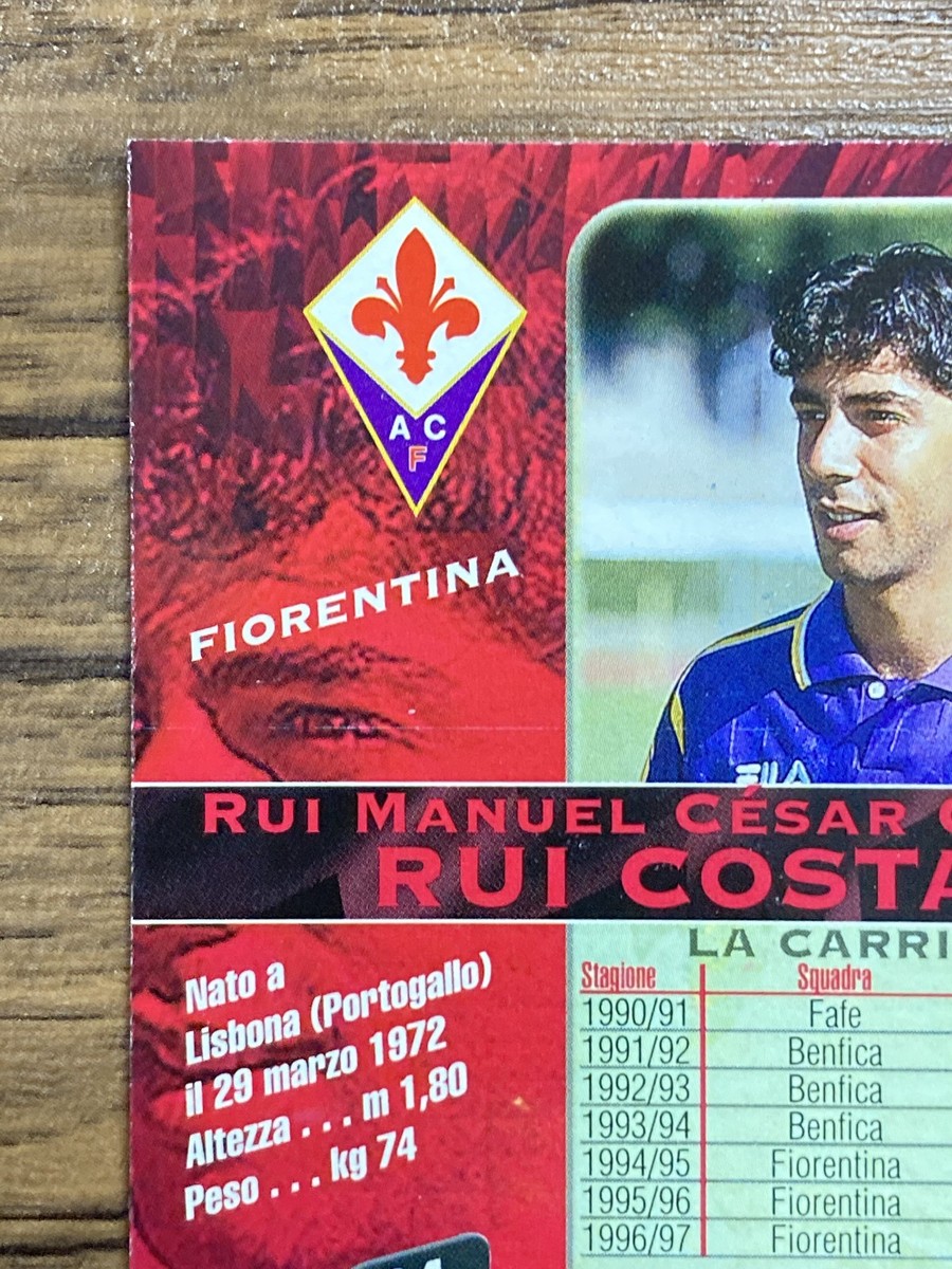 Panini Card Calcio 98 1998 Serie A #94 Rui Costa Fiorentina | eBay