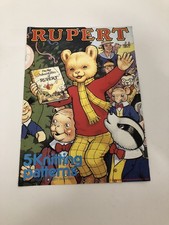 vintage Rupert the bear 1988 5 knitting pattern book jumpers