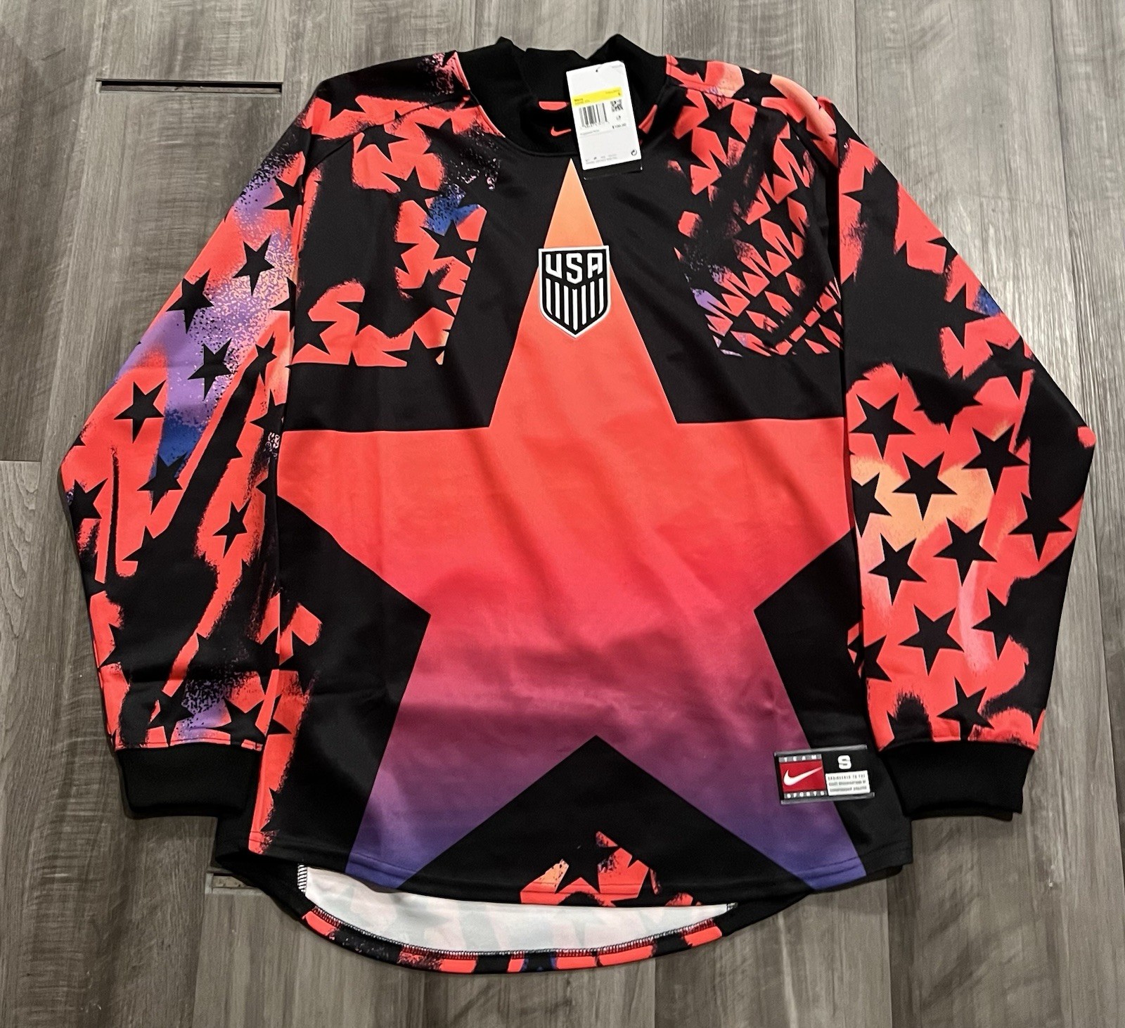 Size Small NWT 2026 Nike USMNT Hollywood Goalkeeper Jersey IO0786 010 $100