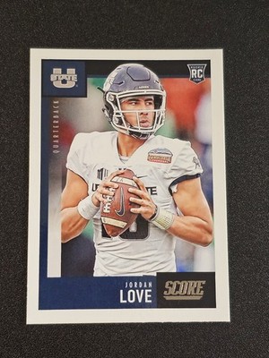 2020 Panini Score Jordan Love Rookie Card RC #361  Ships Next Day 