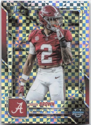 2025 Bowman U Chrome Football - Inserts - Parallels - Autos - Pick Your Card