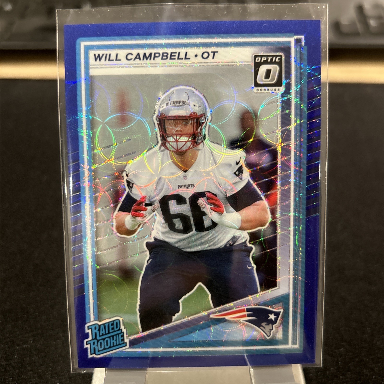 2025 Panini Donruss - Will Campbell #345 Optic Preview Blue Scope Prizm (RC)