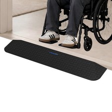 1.5" Rise Wider 2200 Lbs Threshold Ramp for Doorways, Rubber