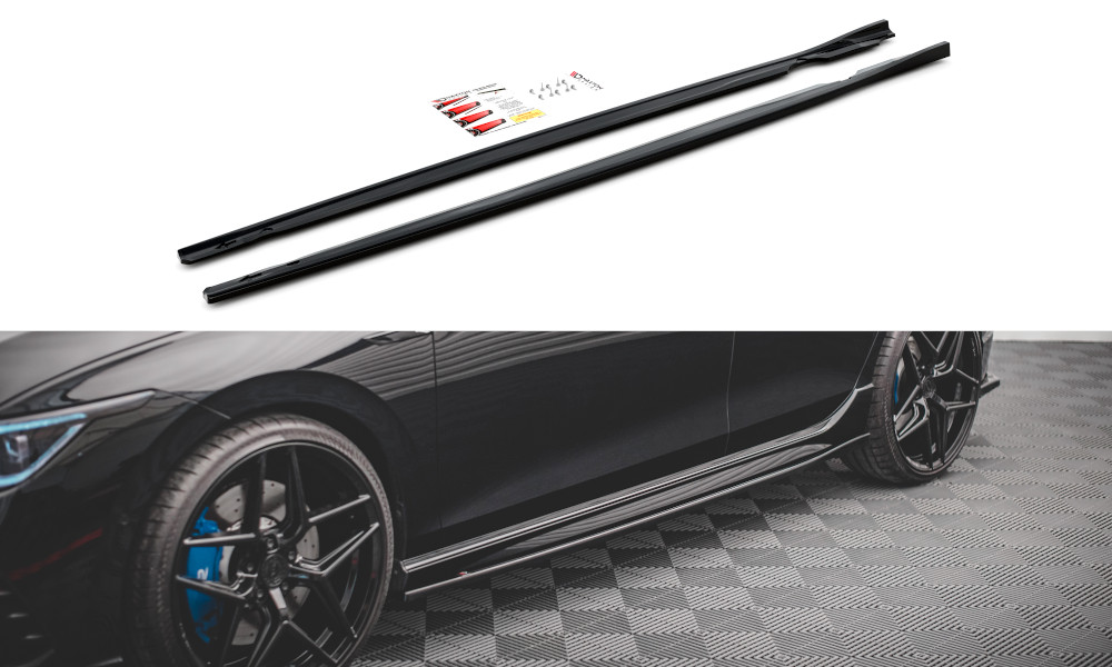 Rajouts bas de caisse V.2 Golf R Mk8 Facelift pour combler le vide latéral