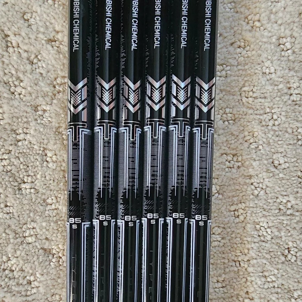 NEW Uncut Mitsubishi MMT Graphite Iron Shafts 85 Stiff .355 Taper