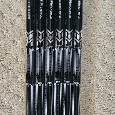 NEW Uncut Mitsubishi MMT Graphite Iron Shafts 85 Stiff .355 Taper