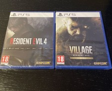 Image of PS5 Resident Evil Bundle 8 Village Gold & 4 remake BOTH New and sealed FREEPOST