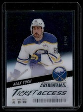 2024-25 Upper Deck Credentials #TA-AT Alex Tuch Acetate Ticket Access #/99