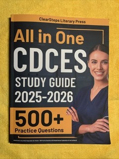 CDCES Exam Prep Updated All in One CDCES Study Guide with Review 600 Practice