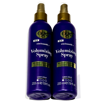 OGX Niacinamide Volumizing Thicken Hair Spray Instant Root Lift Light Hold 7.9oz
