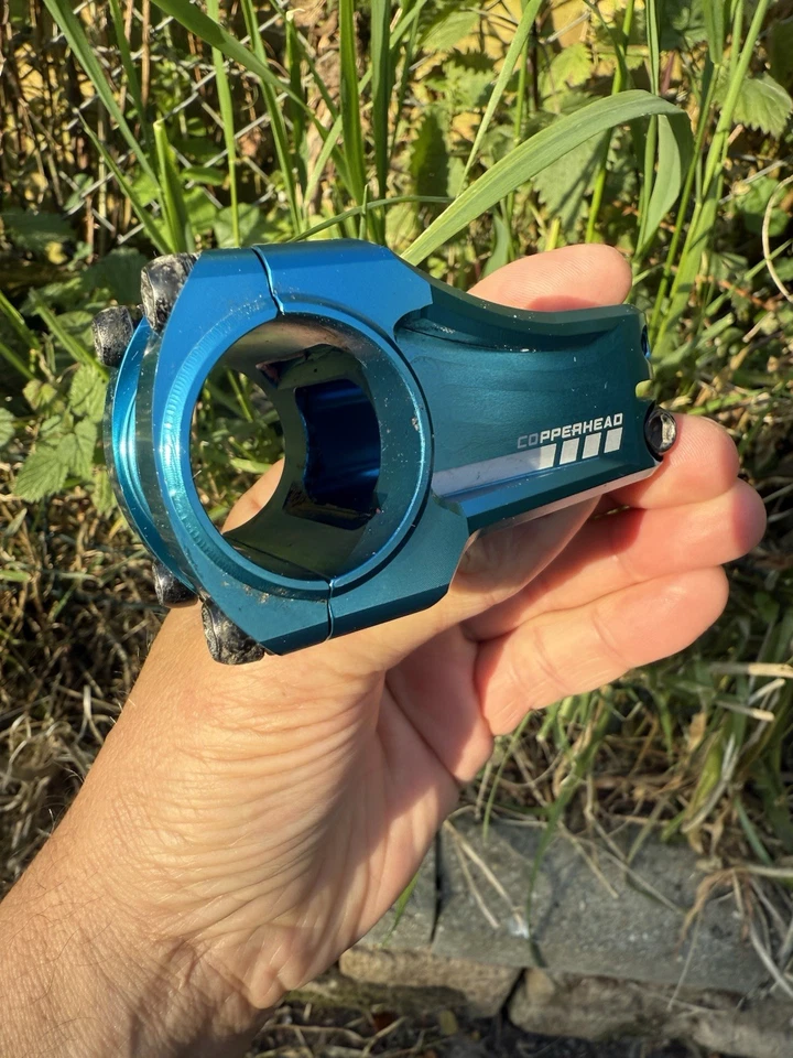 Deity 31.8mm Stem , Blue 50mm Length - Image 2 of 4