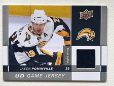 2009-10 Upper Deck Game Jersey #GJ-JP Jason Pominville