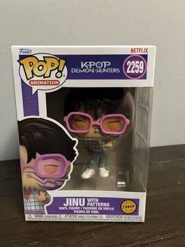 Funko Pop! Animation KPop Demon Hunters Jinu With Patterns #2259 LE Chase