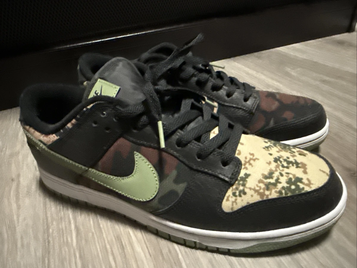 Las mejores ofertas en Nike Dunk SE Low Black Multi-Camo | eBay