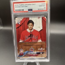 2018 Topps Opening Day Shohei Ohtani #200 PSA 10
