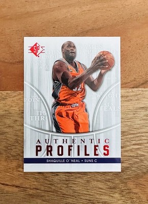 2008-09 SP Authentic Profiles #AP27 Shaquille O'Neal Phoenix Suns