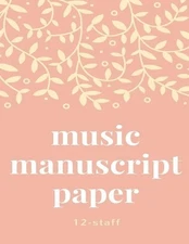 The Music People Music manuscript book (Paperback)
