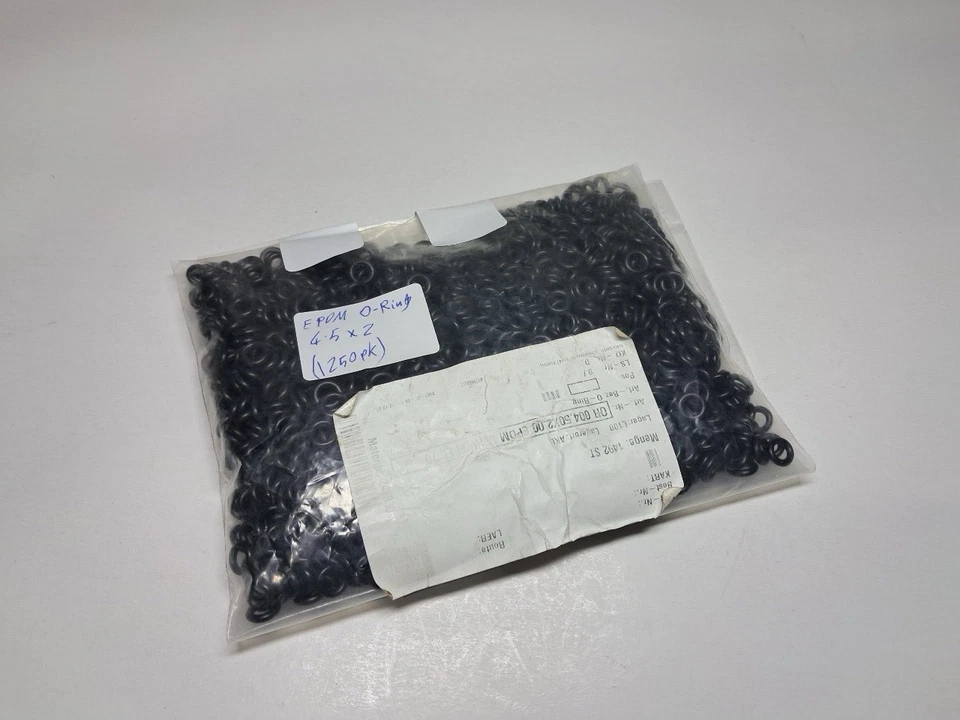 NEW - EPDM O-RING 0.004.50 X 2.00W QTY 1250 - Image 2 of 4