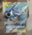Pokemon TCG - Blastoise & Piplup GX 214/236 Cosmic Eclipse FULL ART Near Mint NM