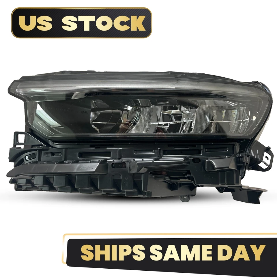 For 2021-2024 Jeep Grand Cherokee L Full LED Headlight w/ Motor w/o DRL Driver Foto 2 de 4