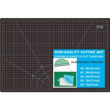 Self Healing Cutting Mat: 24 x 36 inch Large Double Sided 5-Layer Gridded PVC...