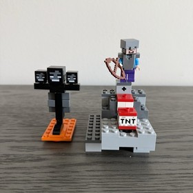 LEGO Minecraft: The Wither (21126) Complete Set Build with Minifigures 2016