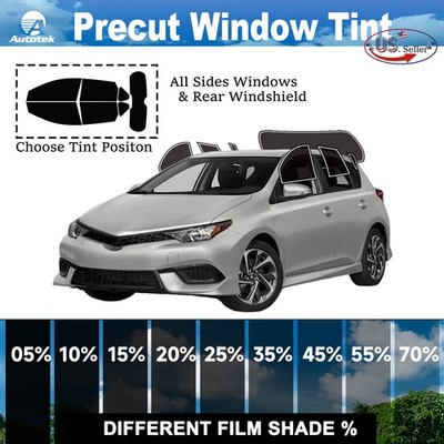 PreCut All Side + Rear Window Premium Film Any Tint Shade For Toyota Corolla IM
