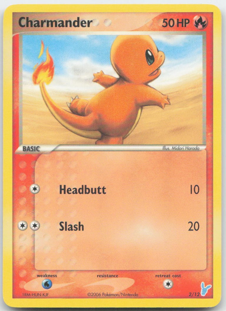 Pokemon : Charmander EX Trainer Kit 2 Minun 2/12 :